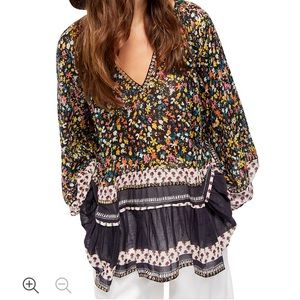 Free People Gardenia Tunic Medium NWT